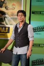 Shahrukh Khan promotes Chennai Express in association with Western Union in Mumbai on 7th Aug 2013 (20).JPG